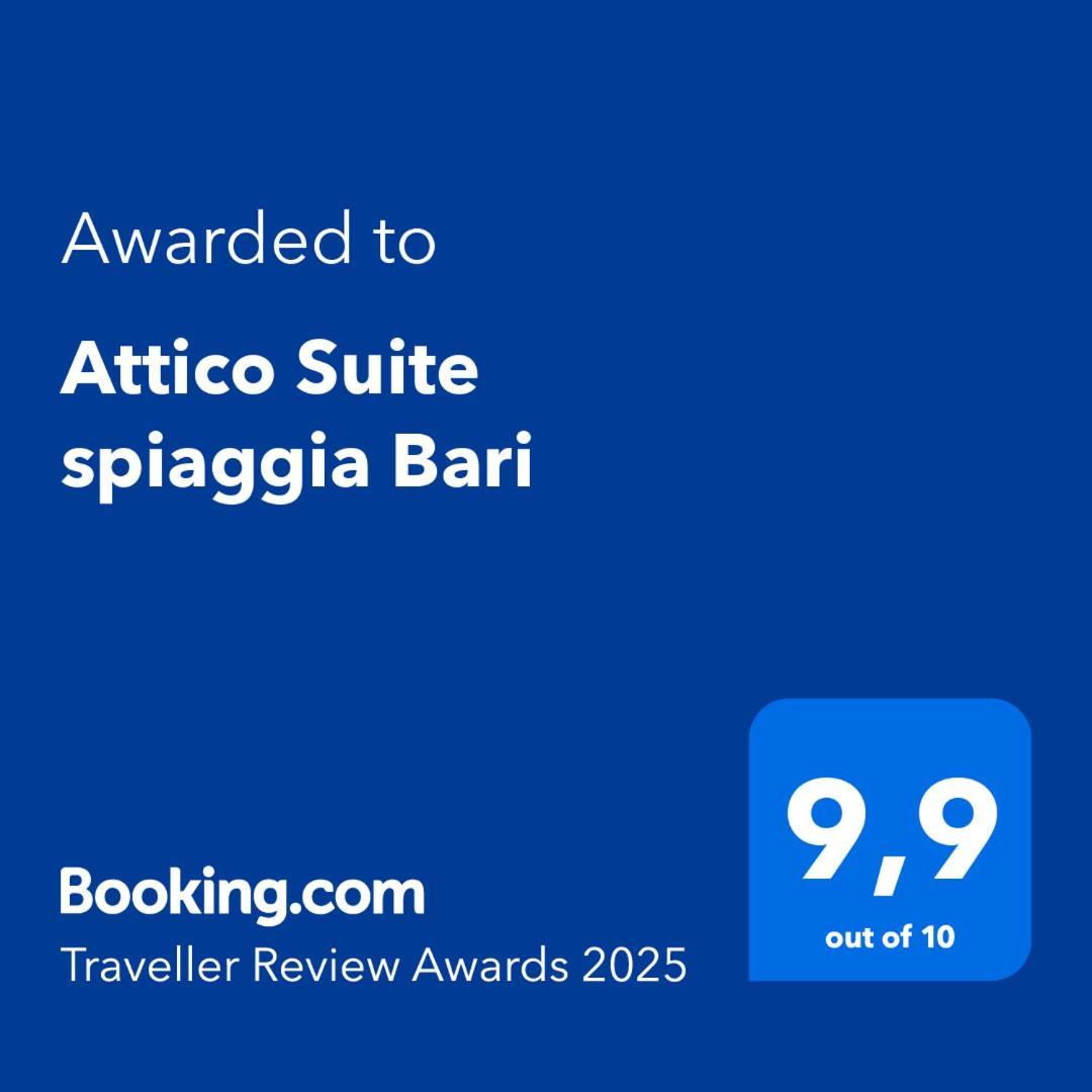 Attico Suite Spiaggia Bari Extérieur photo